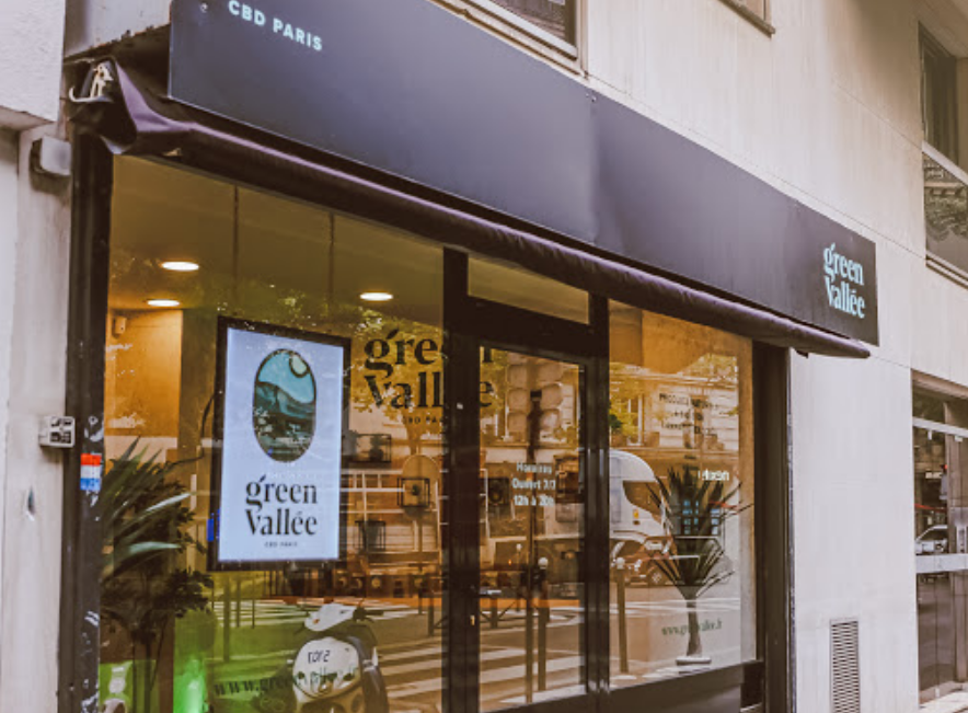Green Vallee CBD shop Paris 15